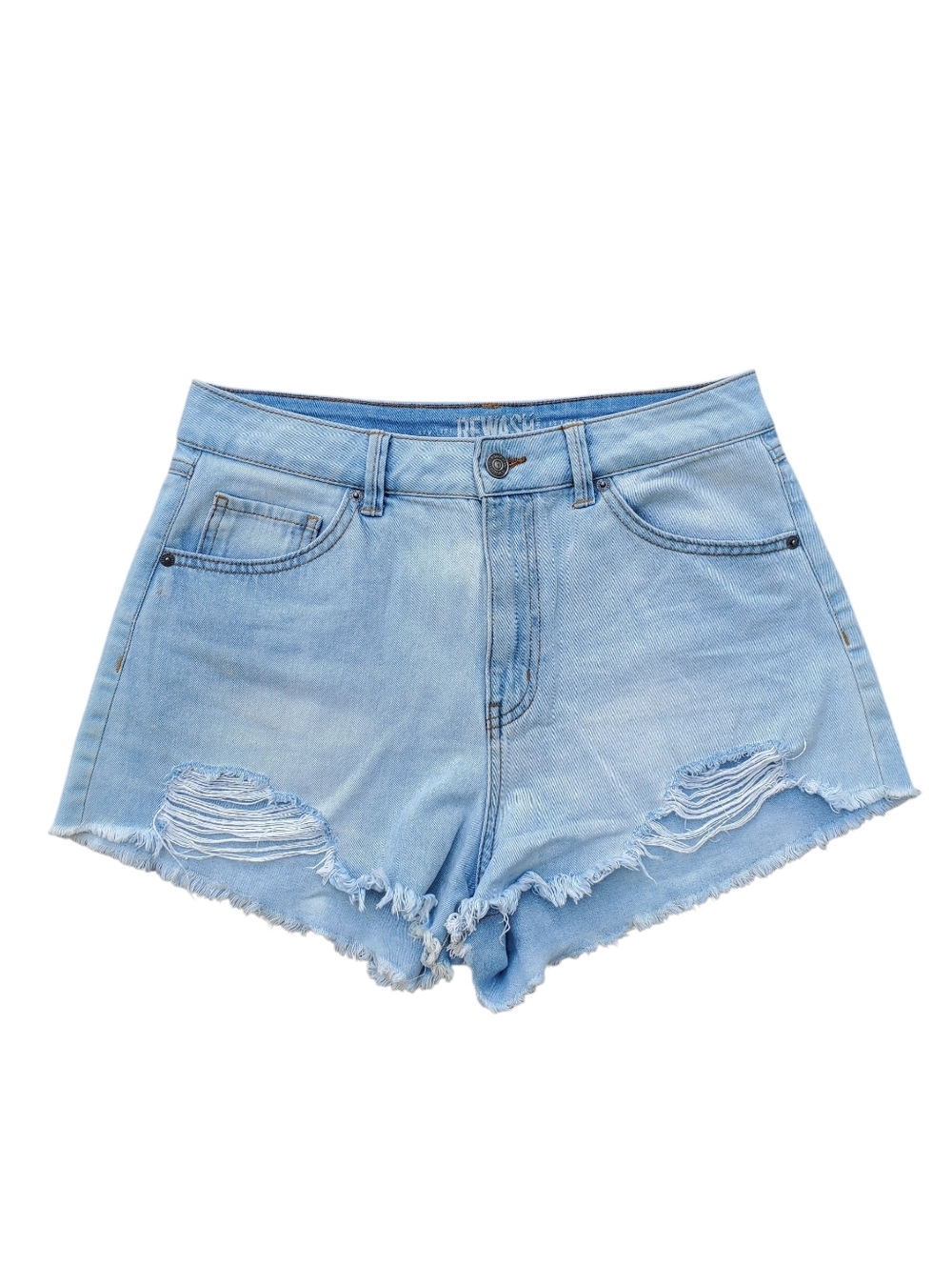 Rewash Super High Rise Wedge Vintage Revival Shorts